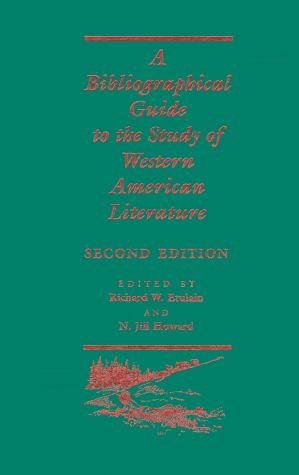 Book cover for A Bibliographical Guide to the Study of Western American Literature