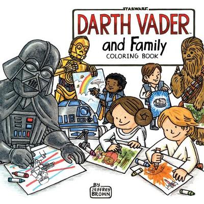 Book cover for Darth Vader and Family Coloring Book