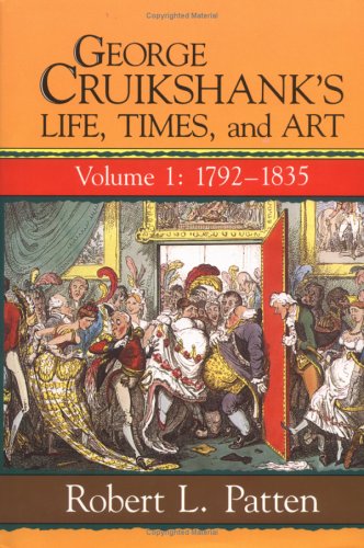 Book cover for George Cruikshank's Life Times & Art V1