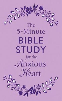 Book cover for 5-Minute Bible Study for the Anxious Heart