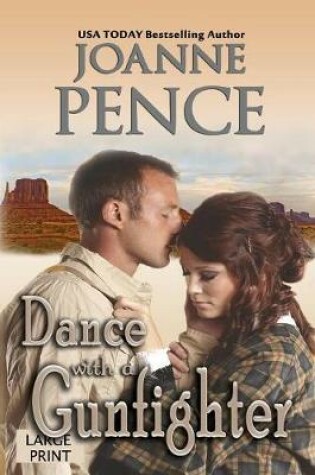 Cover of Dance with a Gunfighter [Large Print]