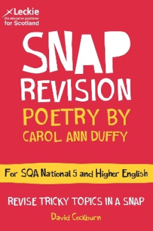 Cover of National 5/Higher English Revision: Poetry by Carol Ann Duffy