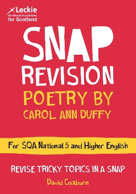 Cover of National 5/Higher English Revision: Poetry by Carol Ann Duffy