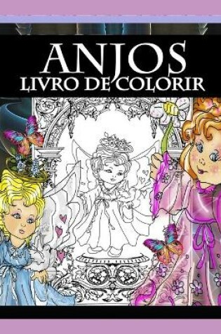 Cover of Anjos - Livro de Colorir
