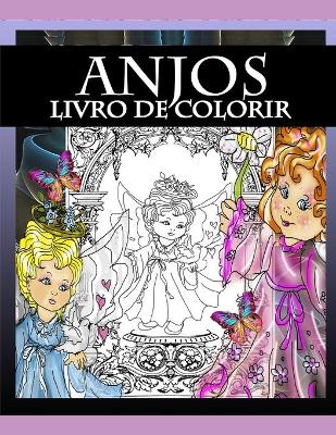 Book cover for Anjos - Livro de Colorir