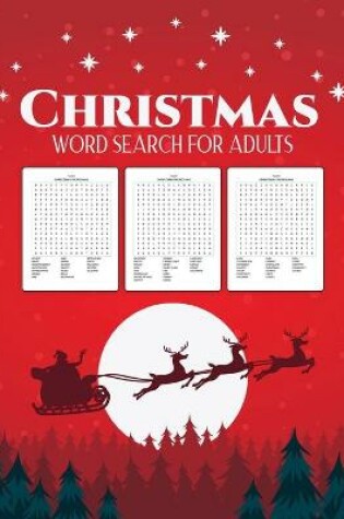 Cover of Christmas Word Search for Adults