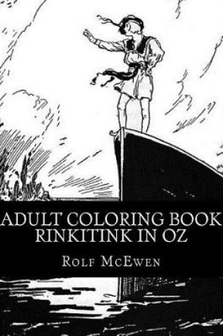 Cover of Adult Coloring Book - Rinkitink in Oz