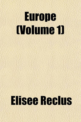 Book cover for Europe (Volume 1)