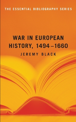 Cover of War in European History, 1494-1660