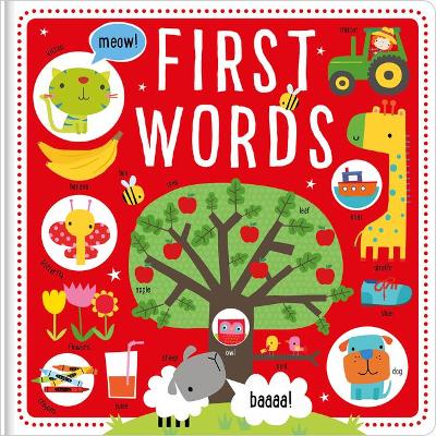 Book cover for Board Book First Words Bumper