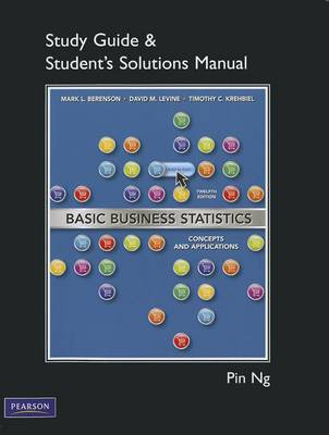 Book cover for Student Solutions Manual for Basic Business Statistics