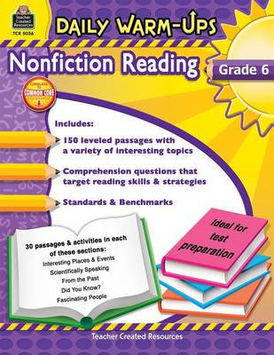 Book cover for Nonfiction Reading Grd 6