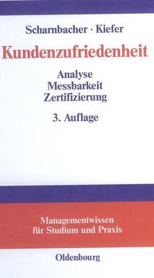 Cover of Kundenzufriedenheit