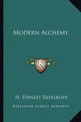 Book cover for Modern Alchemy