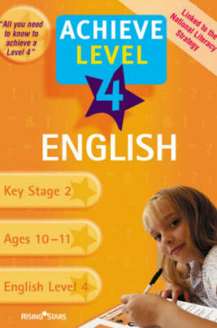 Cover of Achieve Level 4 English