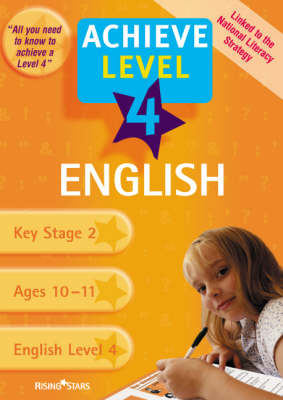 Book cover for Achieve Level 4 English