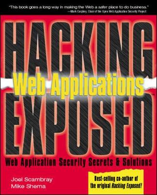 Book cover for Hacking Exposed (TM) Web Applications