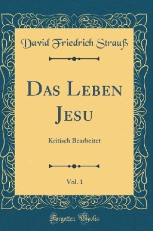 Cover of Das Leben Jesu, Vol. 1