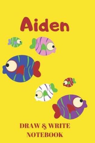 Cover of Aiden Draw & Write Notebook
