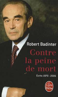 Book cover for Contre LA Peine De Mort