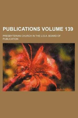 Cover of Publications Volume 139