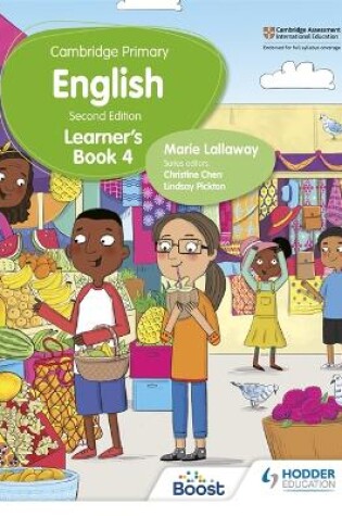 Cover of Cambridge Primary English Learner's Book 4 Second Edition