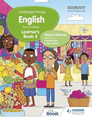 Book cover for Cambridge Primary English Learner's Book 4 Second Edition