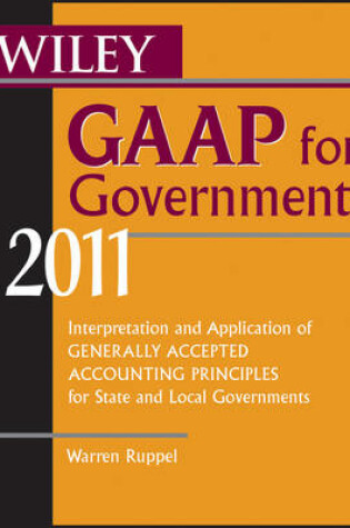 Cover of Wiley GAAP for Governments 2011