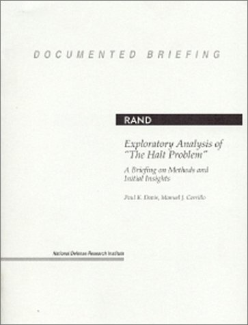 Book cover for Exploratory Analysis of "The Halt Problem"