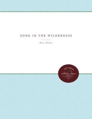 Book cover for Song in the Wilderness