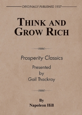 Cover of Think and Grow Rich