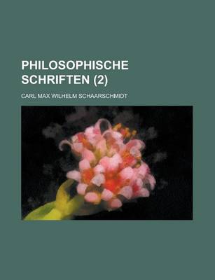 Book cover for Philosophische Schriften (2)