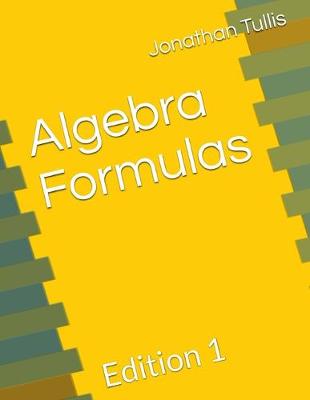 Book cover for Algebra Formulas