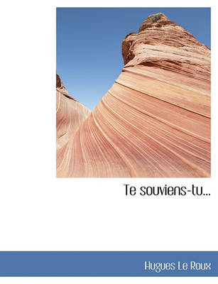 Book cover for Te Souviens-Tu...