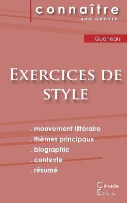 Book cover for Fiche de lecture Exercices de style de Raymond Queneau (Analyse litteraire de reference et resume complet)