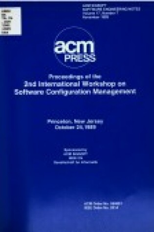 Cover of Second Int Workshop on Software Configuration Management