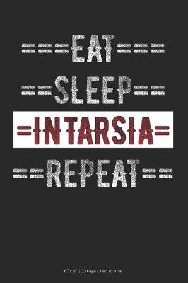 Book cover for Eat Sleep Intarsia Repeat