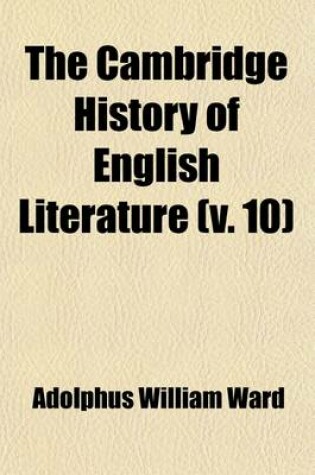 Cover of The Cambridge History of English Literature (Volume 10); The Age of Johnson