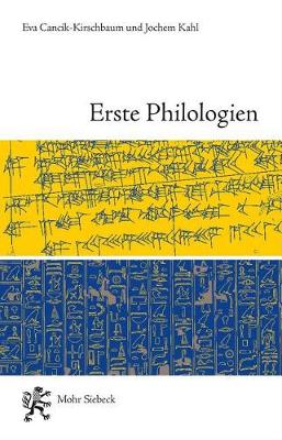 Book cover for Erste Philologien