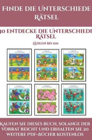 Cover of Zahlen Arbeitsmappe (Finde die Unterschiede Ratsel)