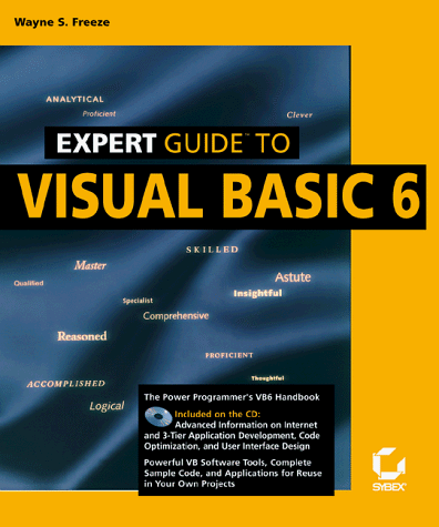 Book cover for Expert Guide to Visual Basic 6