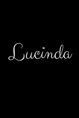 Book cover for Lucinda