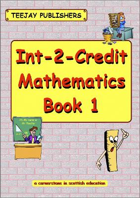 Book cover for TeeJay Intermediate 2 Mathematics: Book 1