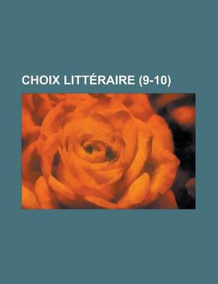 Book cover for Choix Litteraire (9-10)