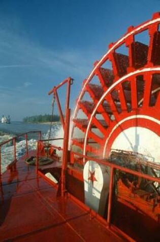 Cover of Paddle Wheel of a Riverboat on the Mississippi River Journal