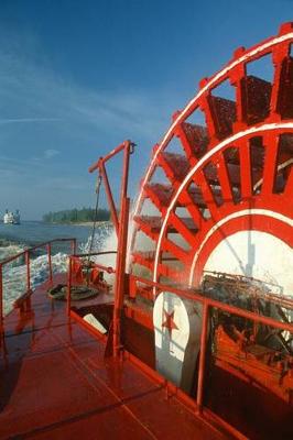 Book cover for Paddle Wheel of a Riverboat on the Mississippi River Journal