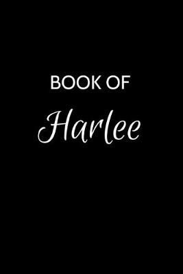 Book cover for Book of Harlee