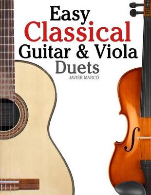 Book cover for Easy Classical Guitar & Viola Duets