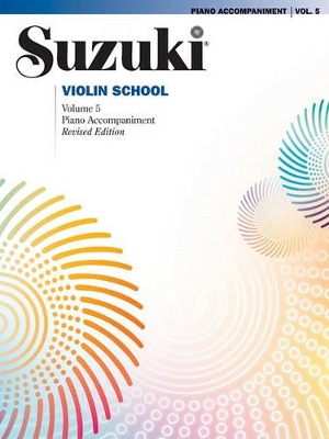 Book cover for Suzuki Violin School 5 - Piano Acc.