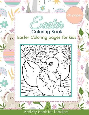 Book cover for Easter Coloring Book